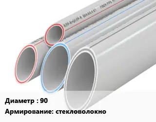 Труба полипропиленовая 90 стекловолокно